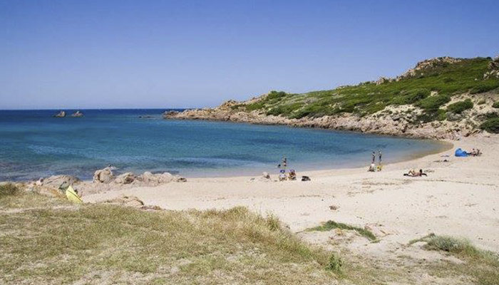 Spiaggia Lu capitanu in Sardegna - Il giglio di mare